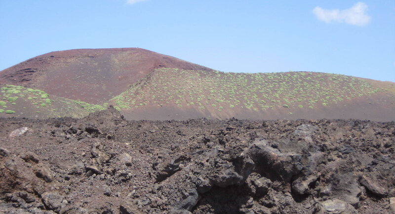 Volcanic Landscape — Brown, Arid, Afternoon