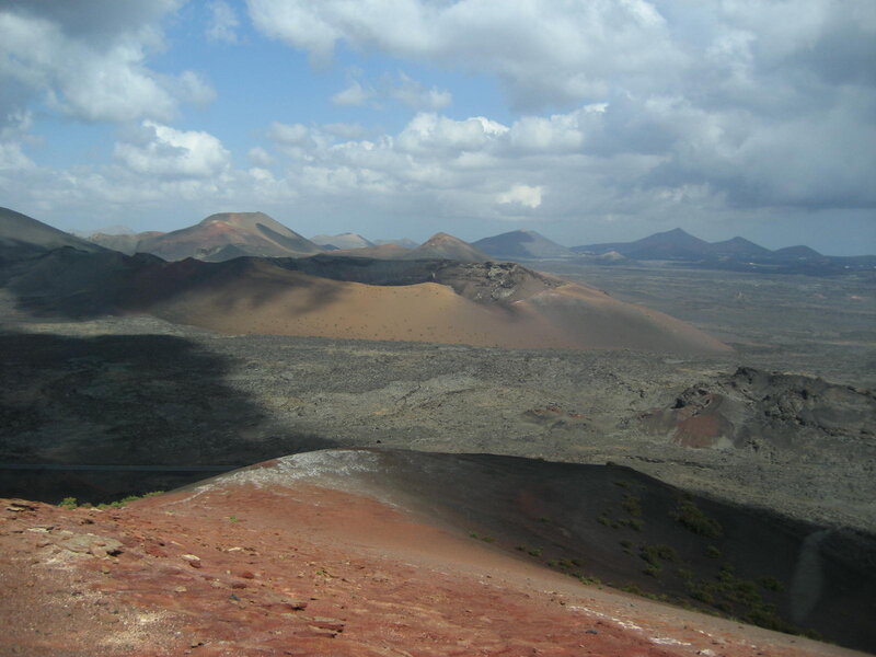 Volcanic Landscape — Brown