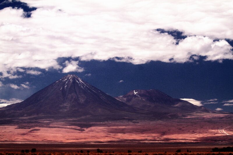 Volcanic Mountains — Purple