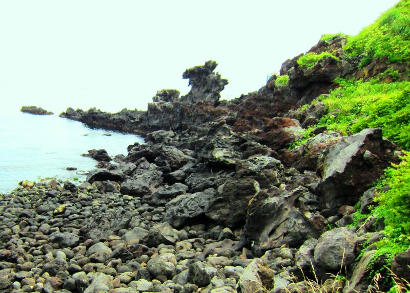 Volcanic Rock Formations — Green