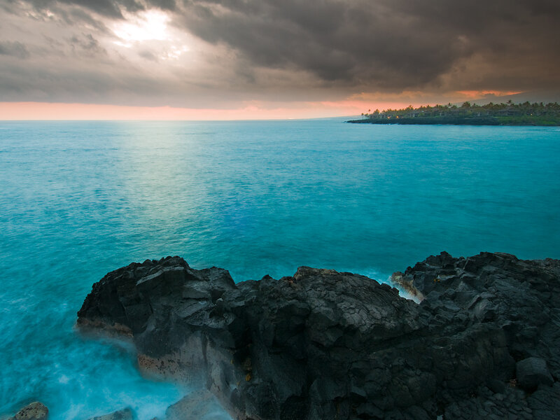 Volcanic Rocks at Ocean