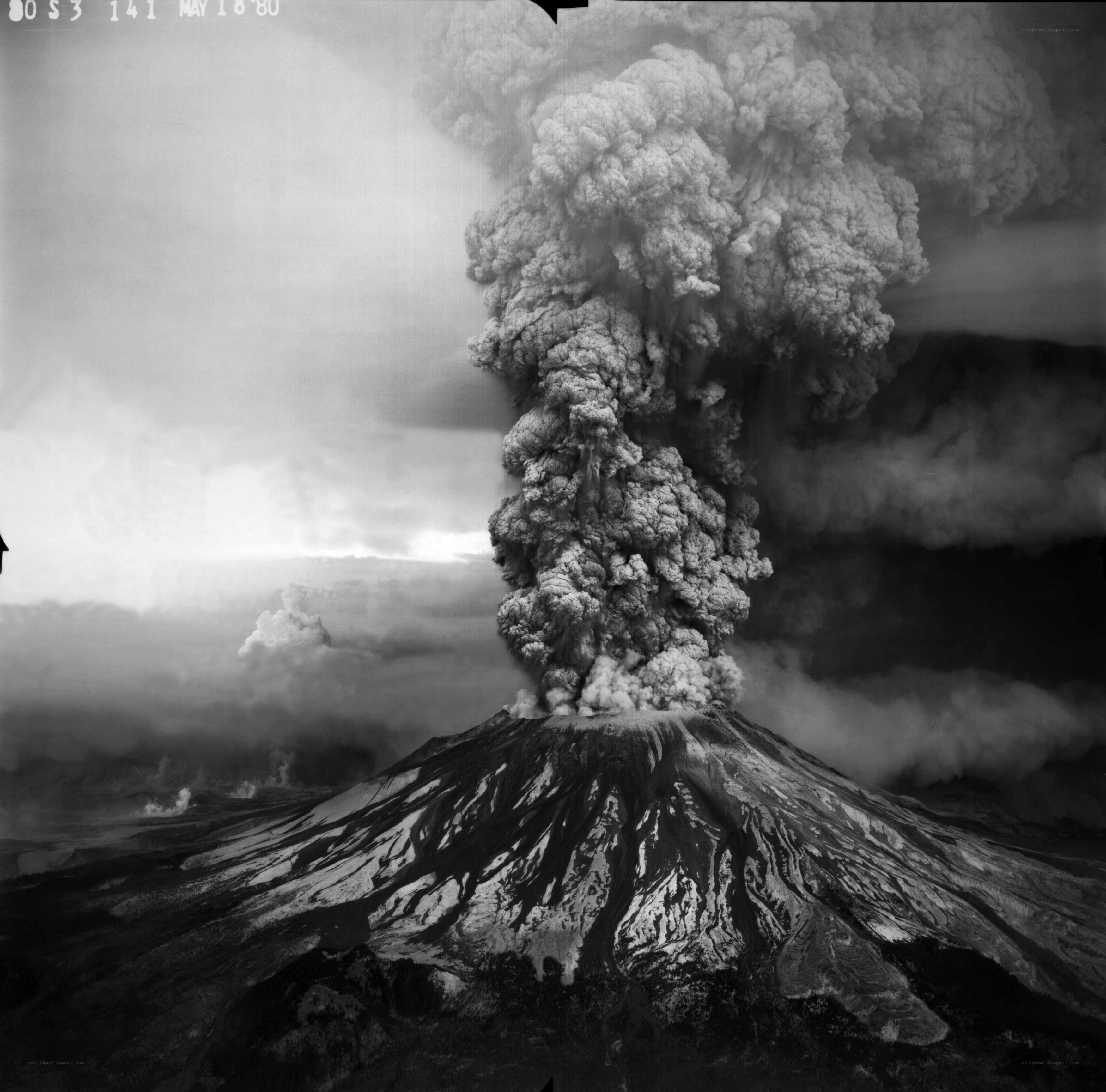 Volcano Eruption Plume