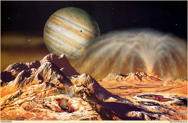 Volcanoes of Io