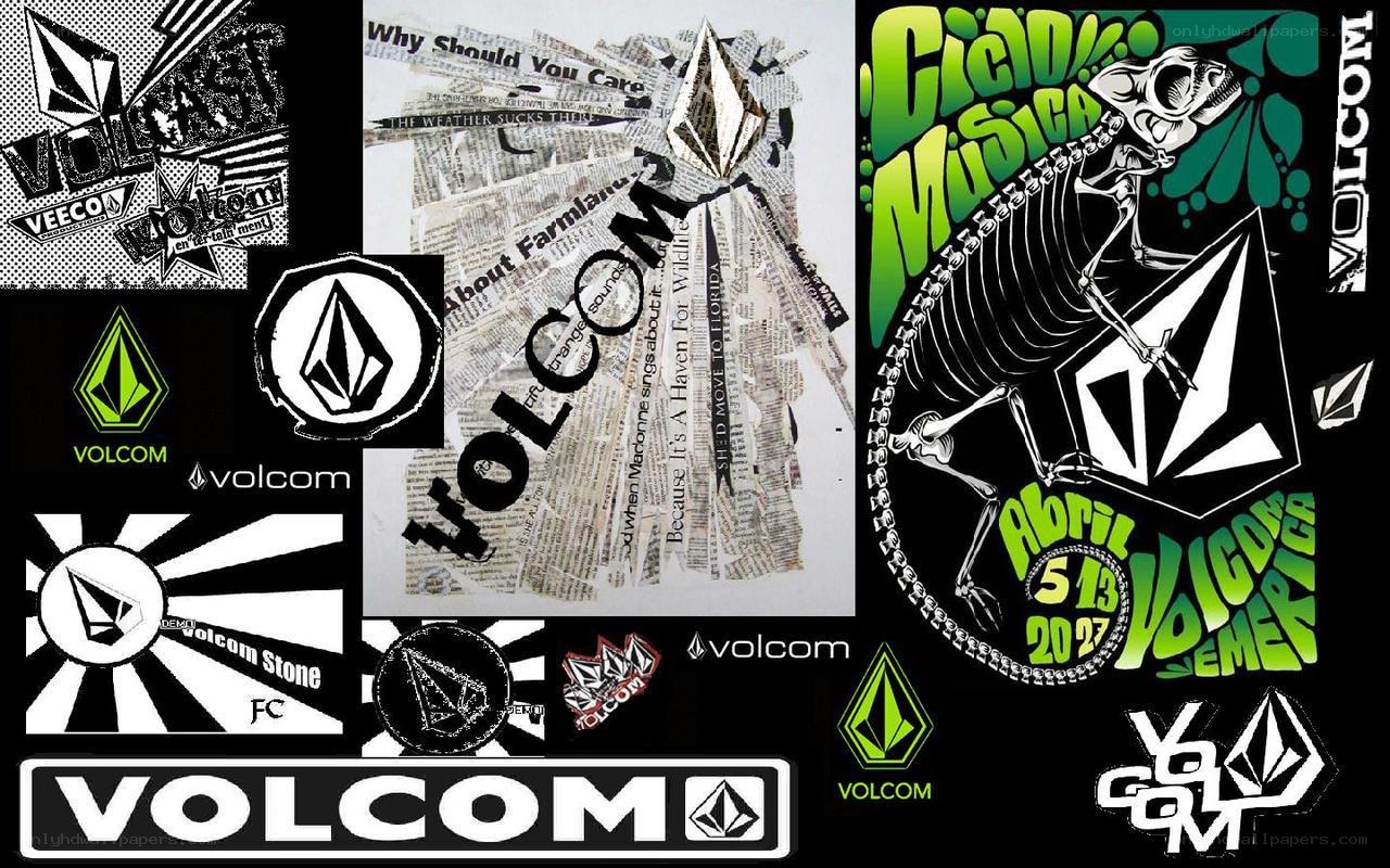 Volcom brand collage