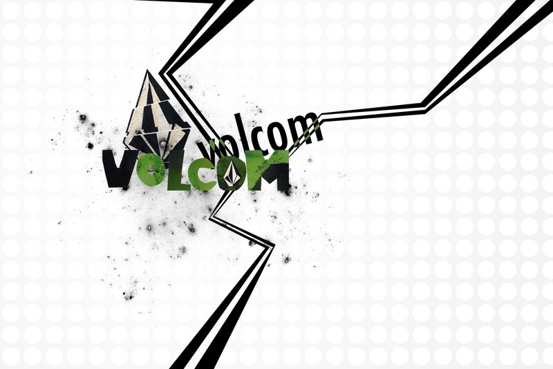 Volcom brand logo design