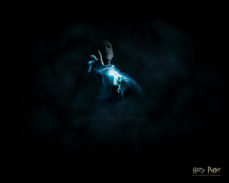 Voldemort Casting Spell — Black