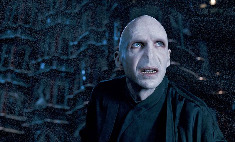 Voldemort in a dark setting