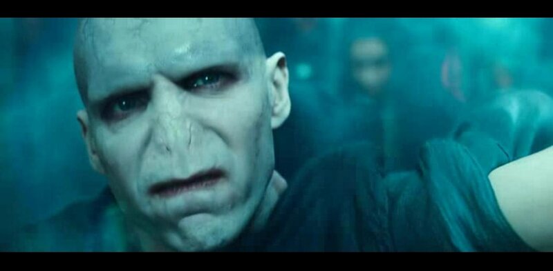 Voldemort in a tense moment
