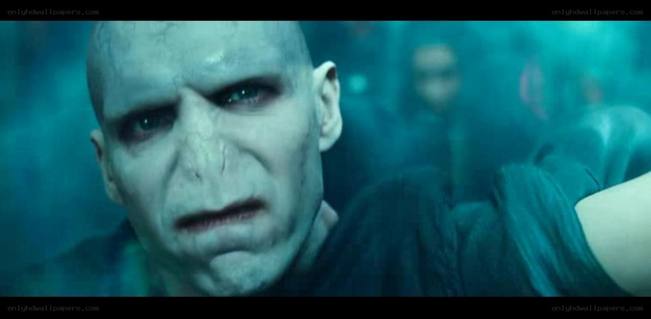 Voldemort in a tense moment
