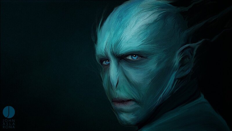 Voldemort portrait art