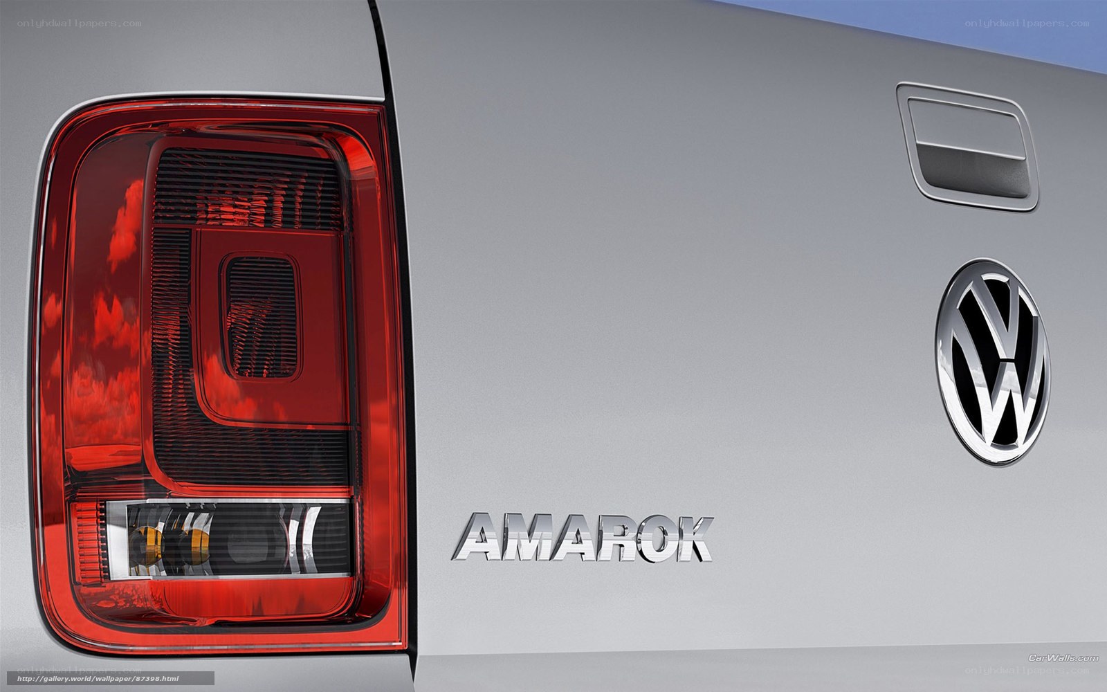 Volkswagen Amarok rear view