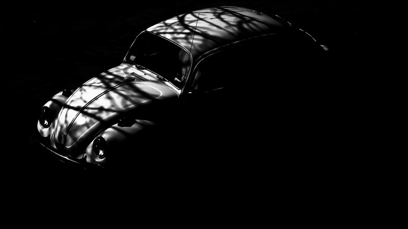 Volkswagen Beetle Car — Black