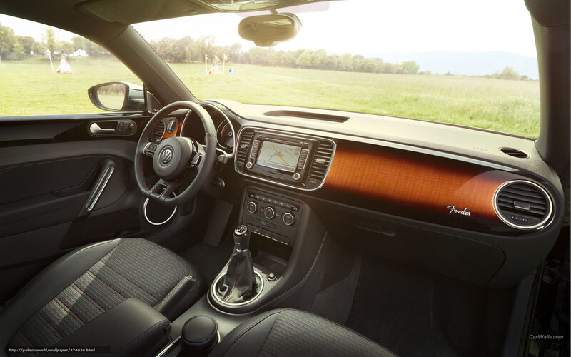 Volkswagen Beetle interior