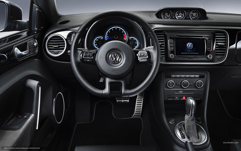 Volkswagen Beetle Interior — Black