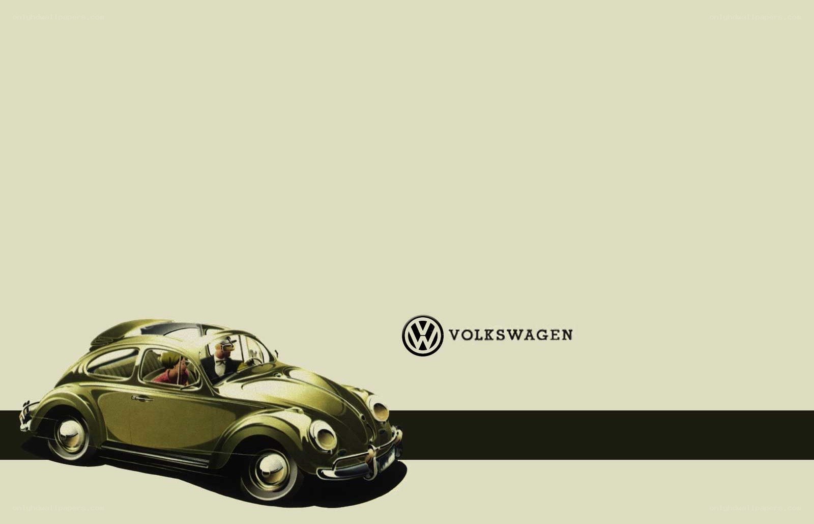 Volkswagen Beetle vintage ad