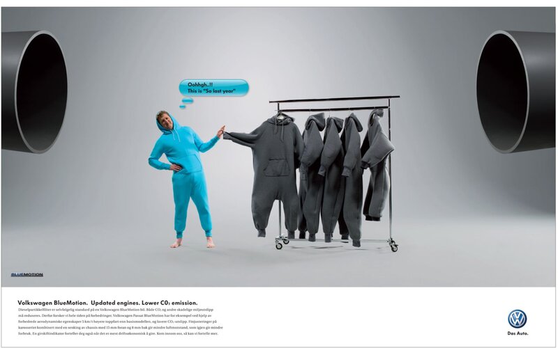 Volkswagen BlueMotion ad