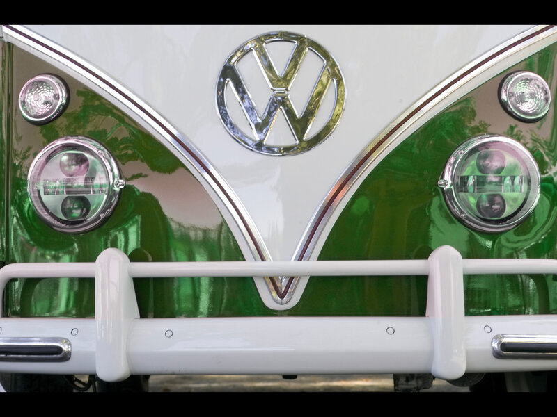 Volkswagen bus front view
