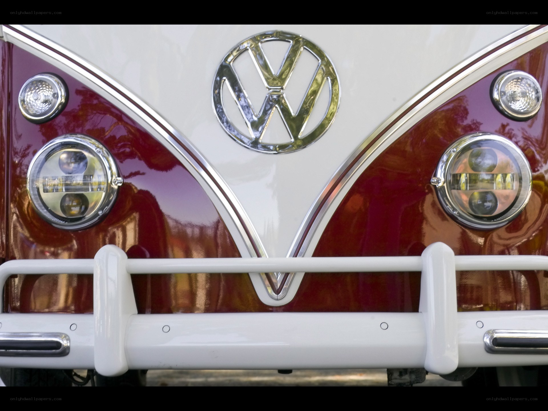 Volkswagen bus front view