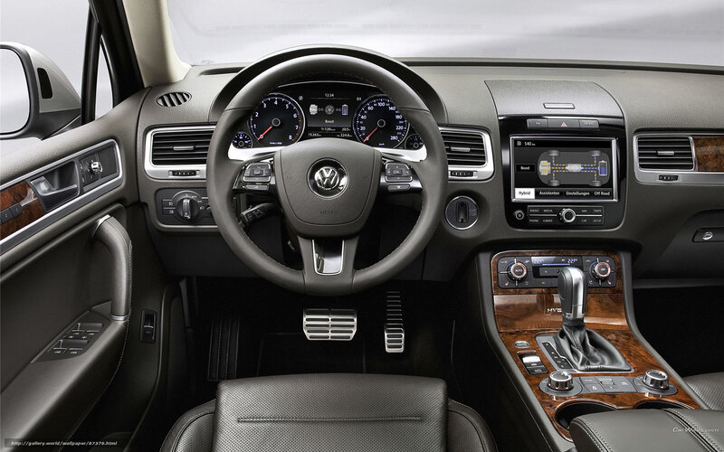 Volkswagen Car Interior — Black, Neutral