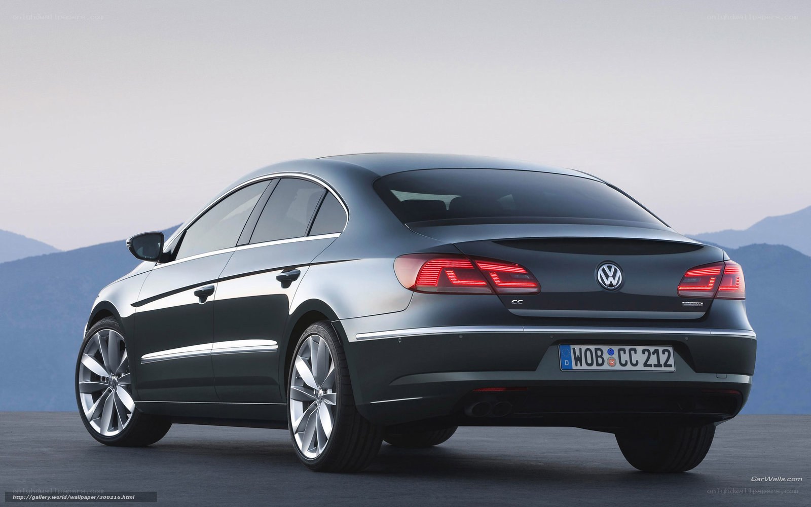 Volkswagen CC rear view