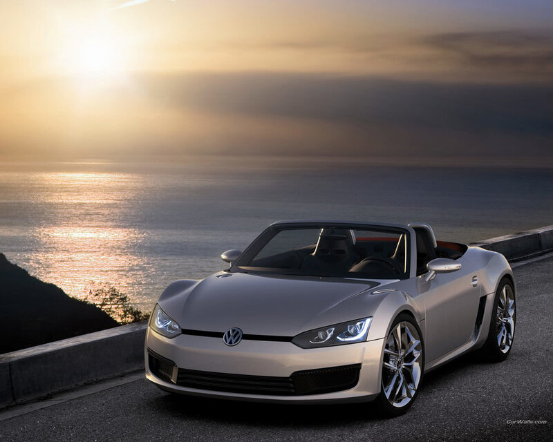 Volkswagen Concept Car by the Sea