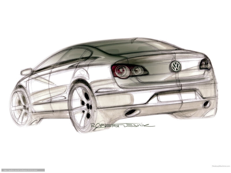 Volkswagen Concept Car — Gray, Neutral