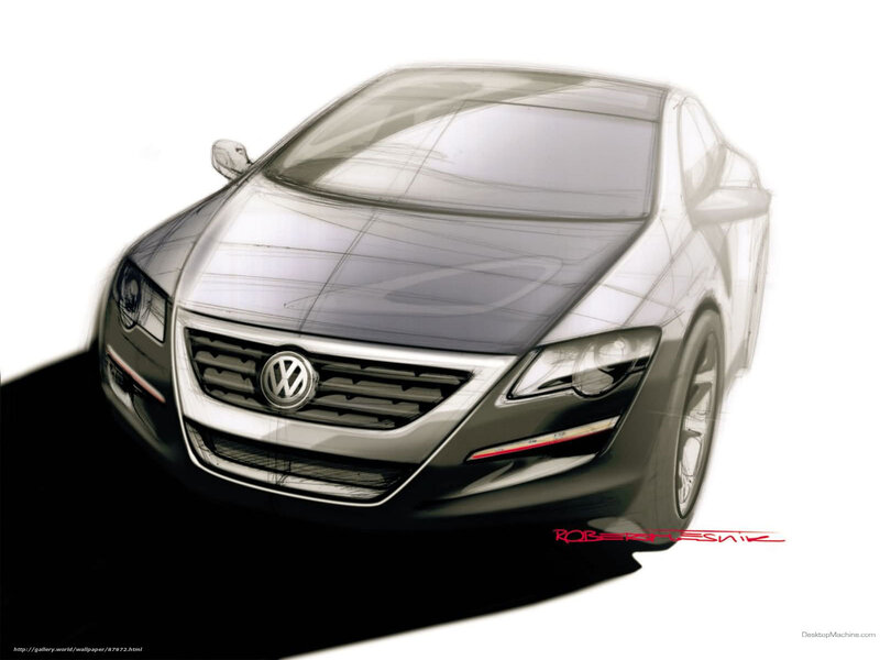 Volkswagen Concept Car — Gray