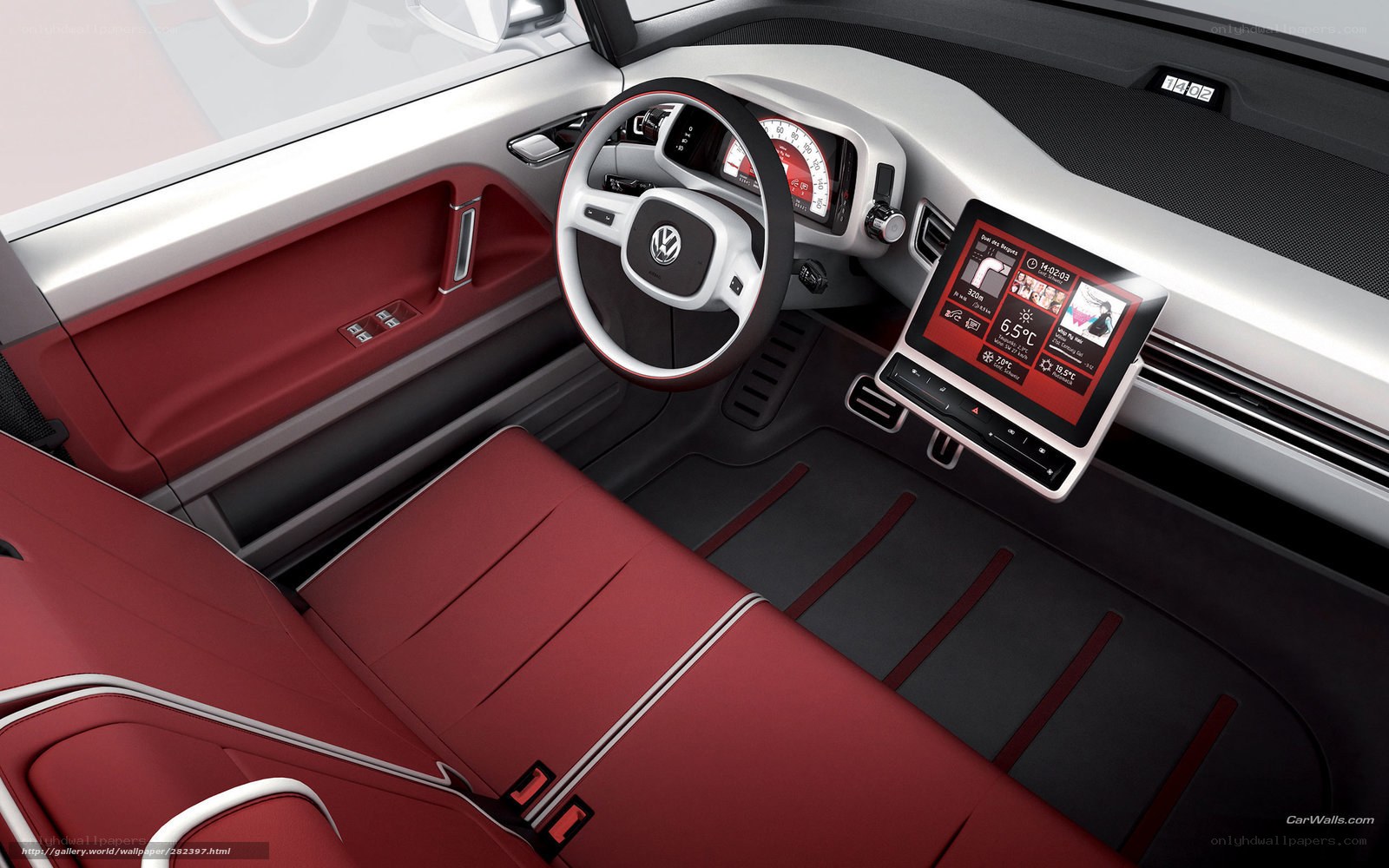 Volkswagen concept car interior