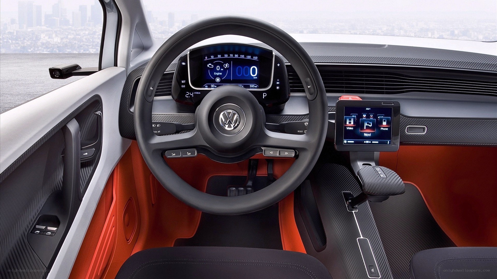 Volkswagen concept car interior