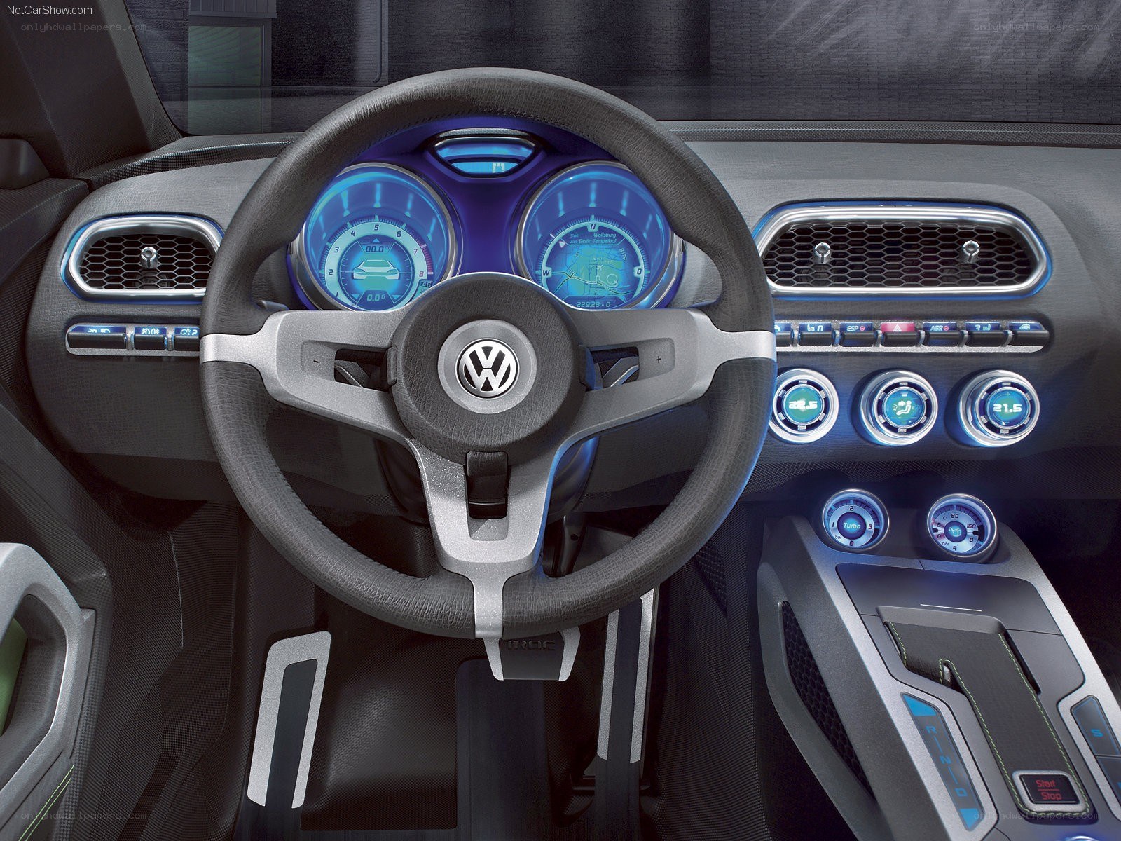 Volkswagen concept car interior