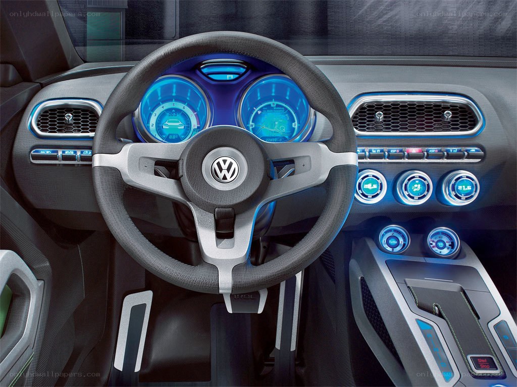 Volkswagen concept car interior