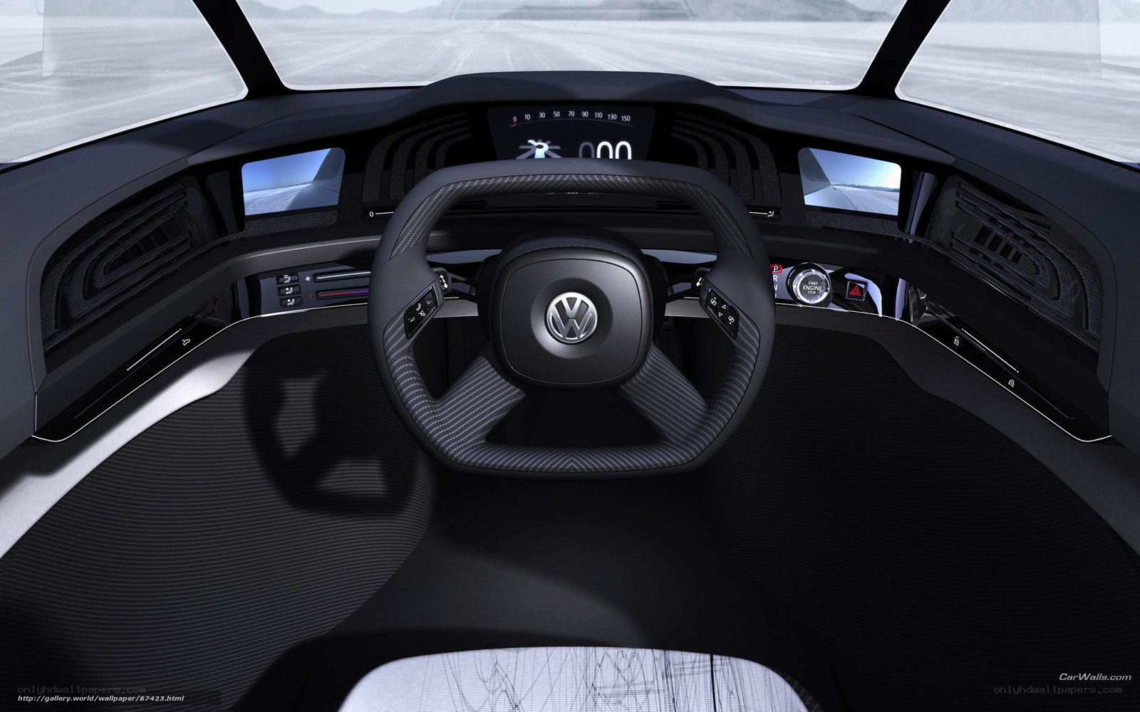 Volkswagen concept car interior