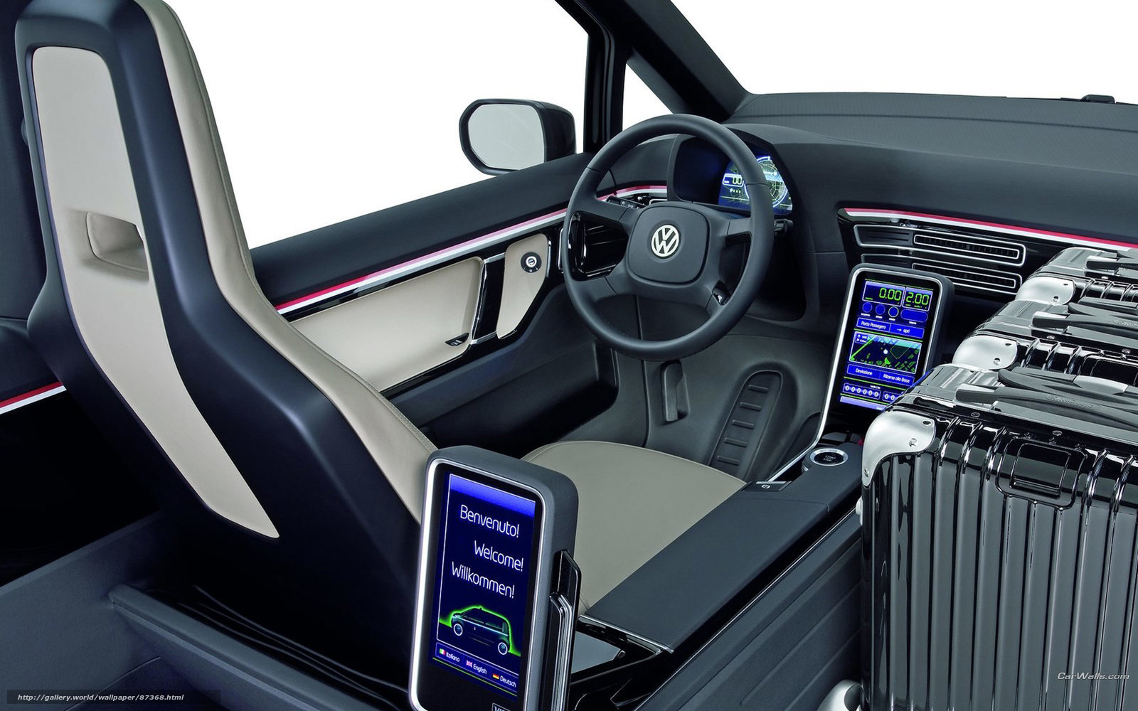 Volkswagen concept car interior