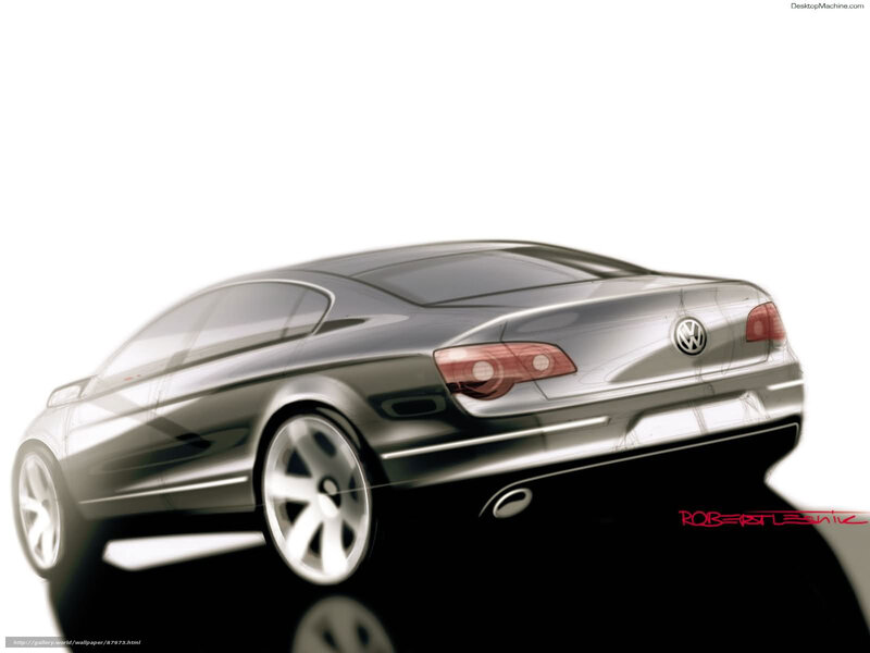 Volkswagen Concept Car — Silver