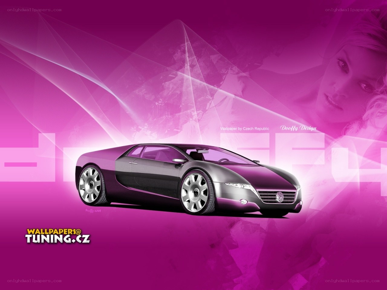 Volkswagen concept car wallpaper