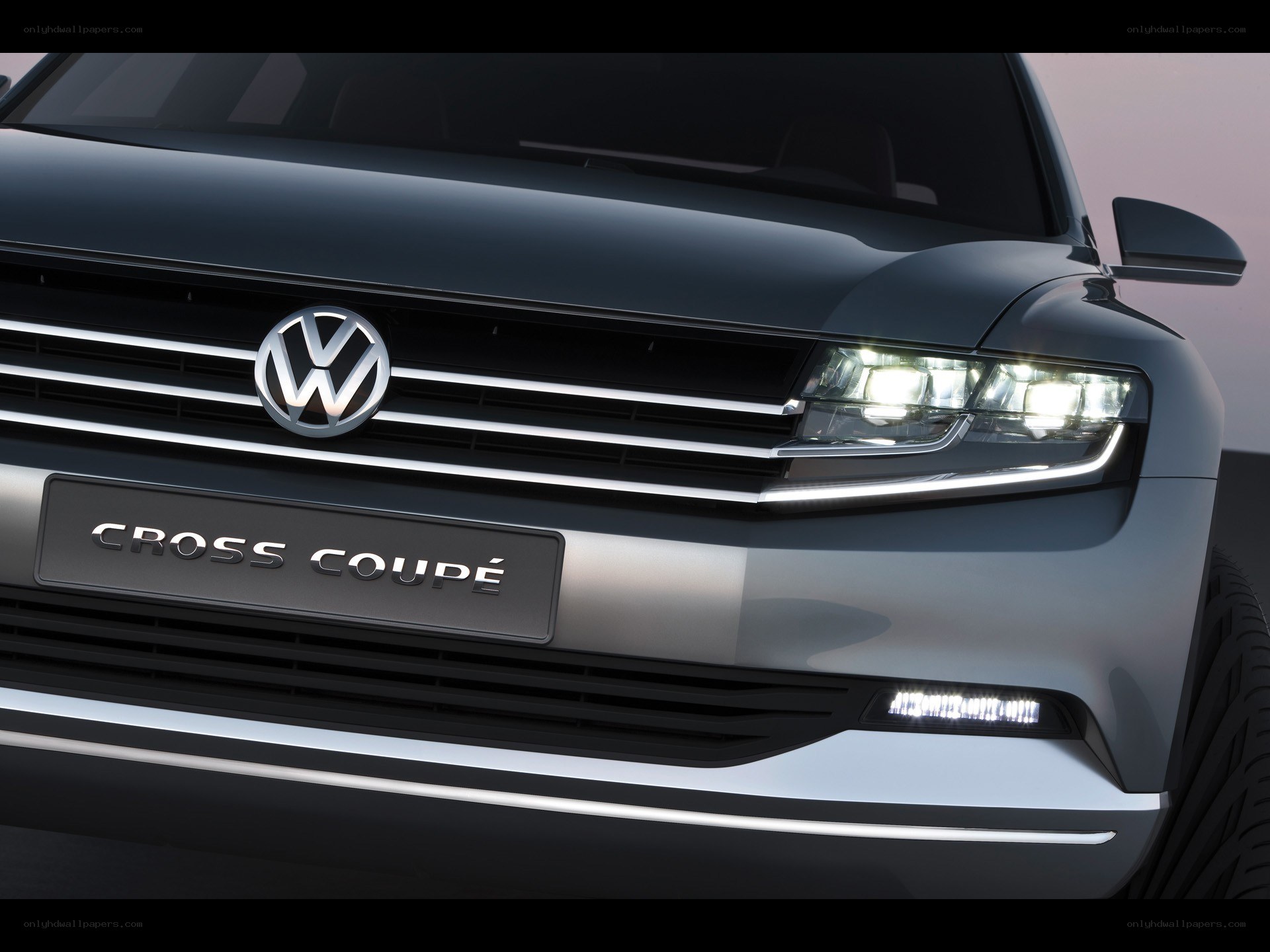 Volkswagen Cross Coupe front view