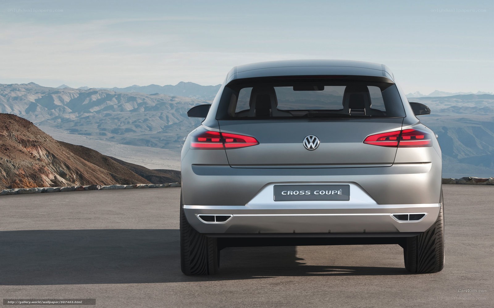 Volkswagen Cross Coupe rear view