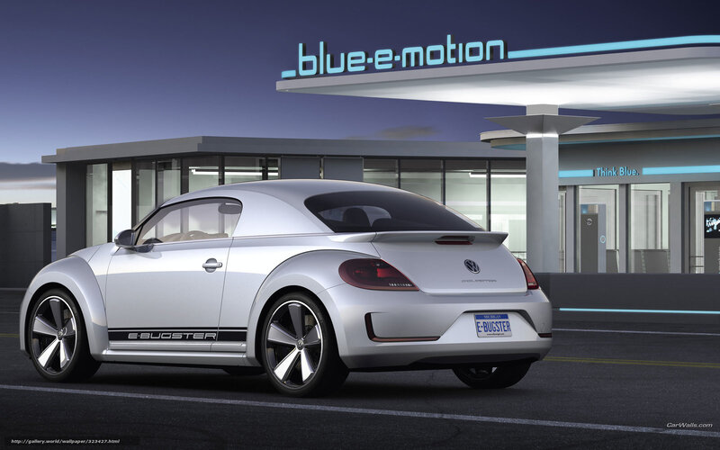 Volkswagen E-Bugster at blue-e-motion station