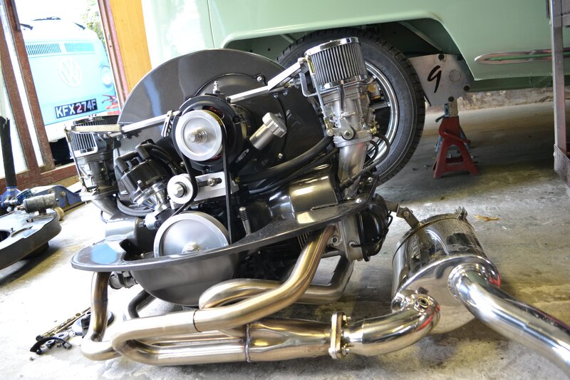 Volkswagen Engine — Silver