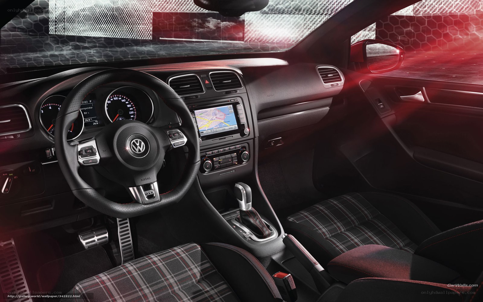 Volkswagen Golf GTI interior