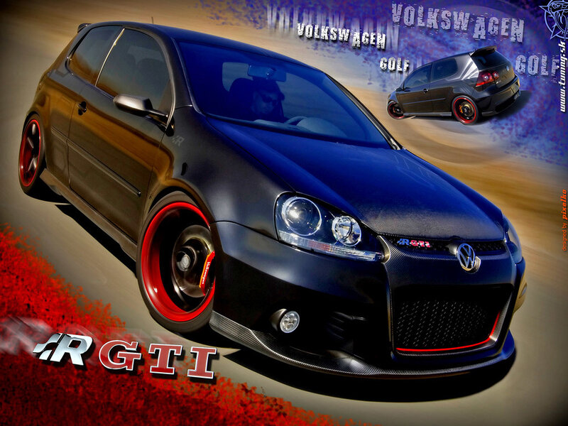 Volkswagen Golf R GTI car