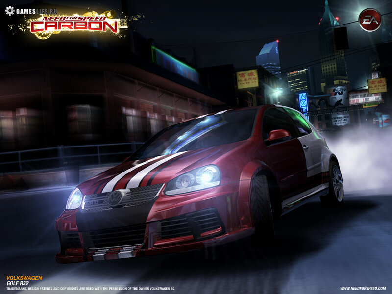 Volkswagen Golf R32 in Need for Speed Carbon