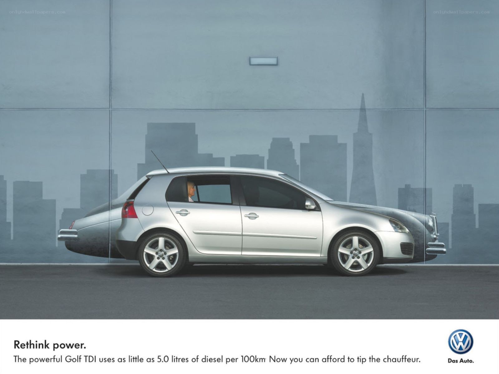Volkswagen Golf TDI ad