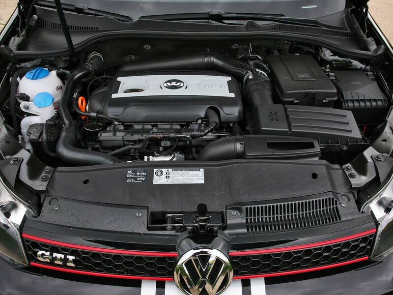 Volkswagen GTI engine bay