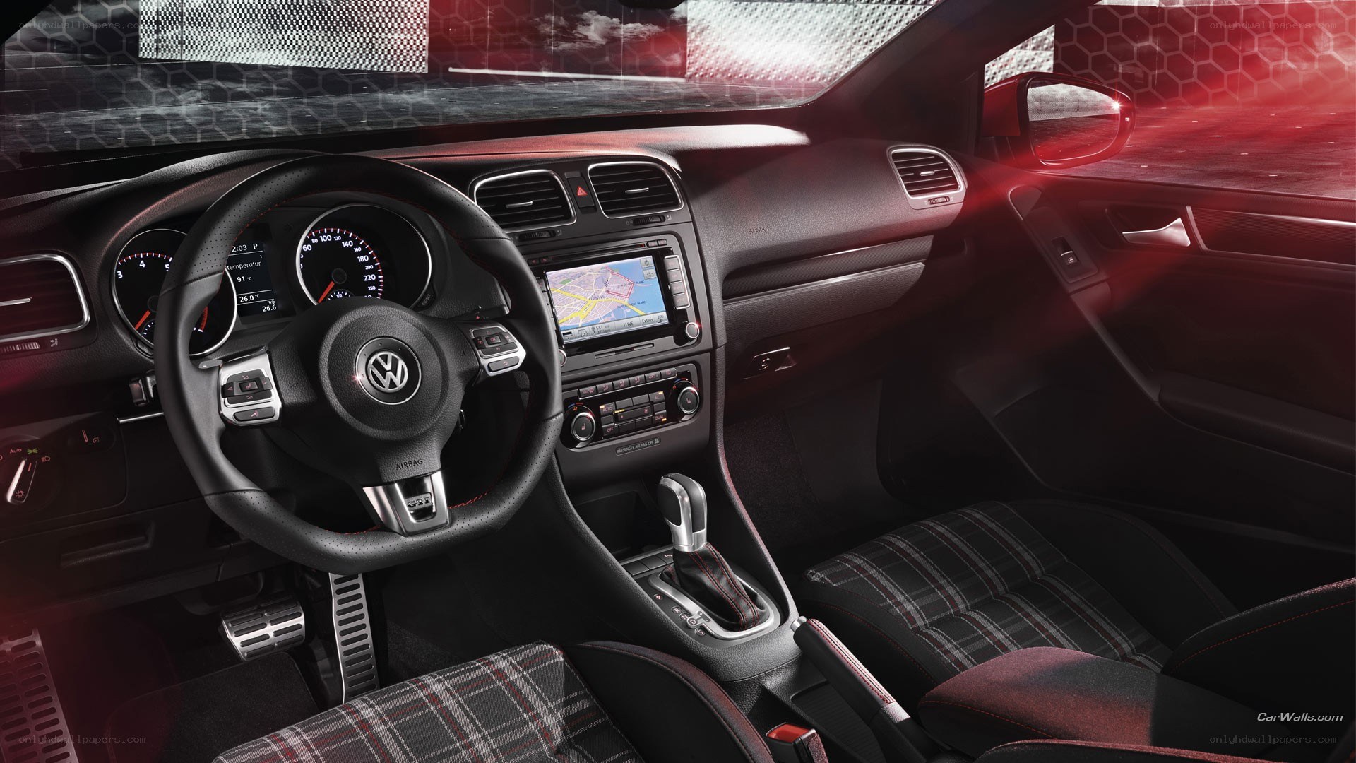 Volkswagen GTI interior