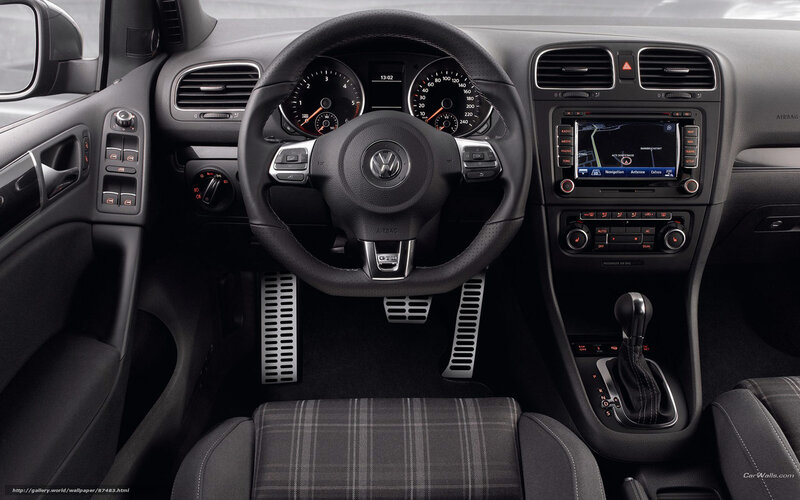 Volkswagen GTI interior dashboard