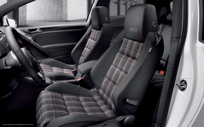 Volkswagen GTI interior seats