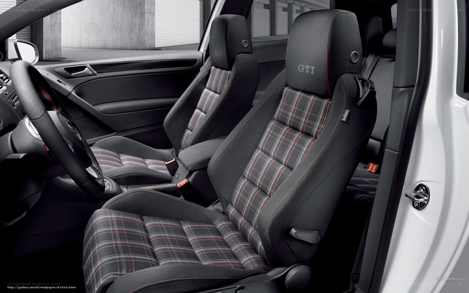 Volkswagen GTI interior seats