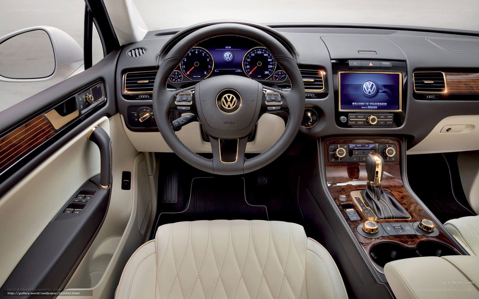 Volkswagen interior dashboard