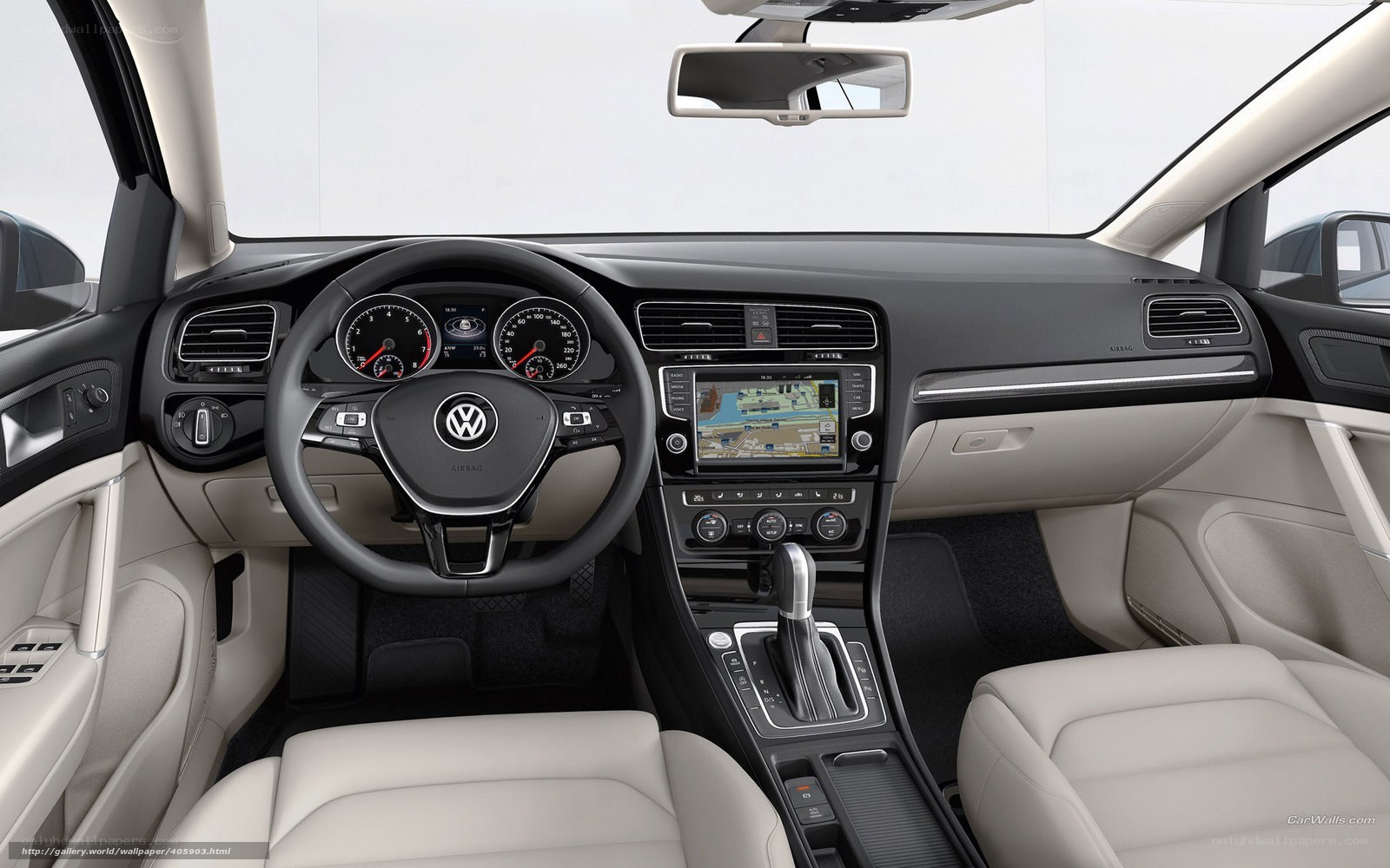 Volkswagen interior dashboard